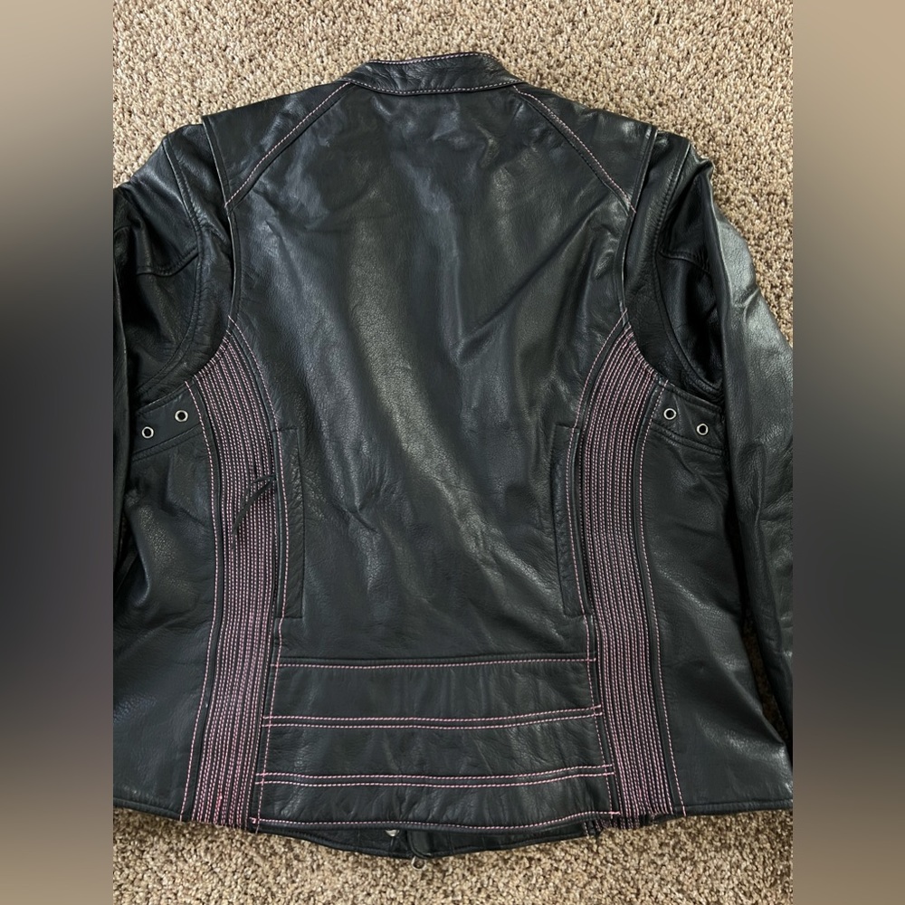 Harley Davidson Rider Leather Jacket - Picture 9 of 11